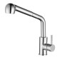 Modern Single Handle 304 Stainless Steel Kitchen Sink Faucets With Pull Down Sprayer